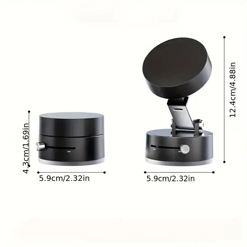 Car Phone Holder with Strong Vacuum Suction Cup – Dashboard Mount, Adjustable & Universal Fit