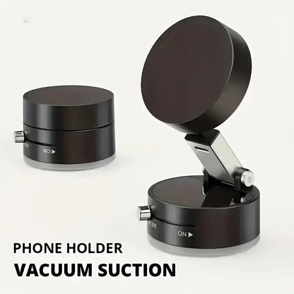 Car Phone Holder with Strong Vacuum Suction Cup – Dashboard Mount, Adjustable & Universal Fit