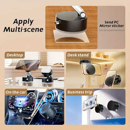 Car Phone Holder with Strong Vacuum Suction Cup – Dashboard Mount, Adjustable & Universal Fit