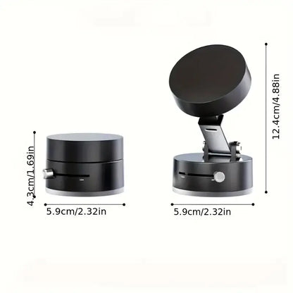 Car Phone Holder with Strong Vacuum Suction Cup – Dashboard Mount, Adjustable & Universal Fit